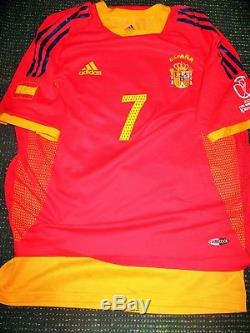 Raul Spain Player Issue 2002 WC Jersey Camiseta Real Madrid Shirt Trikot L