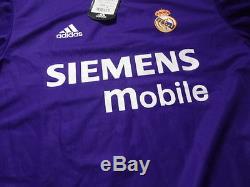 Real Madrid 100% Original Centenary Jersey Shirt 2001/02 Away M Still BNWT