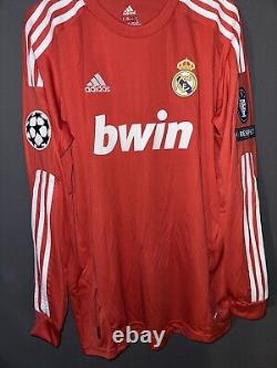 Real Madrid 11/12 Ronaldo #7 Long Sleeve Champions League Jersey