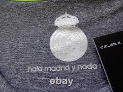 Real Madrid #11 Bale 100% Original Jersey Shirt 2015/16 Away M with Tags