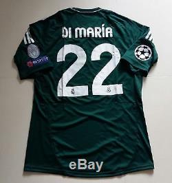 Real Madrid 12-13 ADIDAS Formotion UCL Away Match Player-issue Shirt DI MARIA