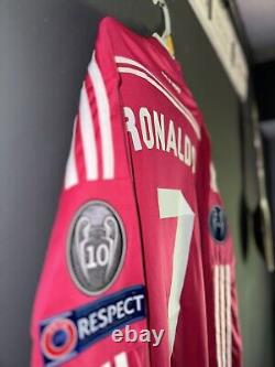 Real Madrid 14/15 Ronaldo #7 Champions League Long Sleeve Jersey NWT