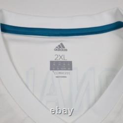 Real Madrid 17/18 Home Ronaldo Adidas Climacool Soccer Jersey Men's XXL AZ8059