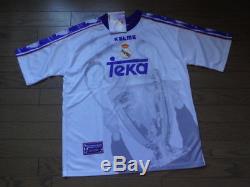 Real Madrid 1998 100% Original Jersey Shirt L Kelme NWT Copa Europa Champion