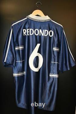 Real Madrid 1998-1999 Redondo Original Away Jersey Size L (very Good)