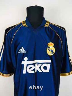 Real Madrid 1998/1999 Third Football Shirt Soccer Jersey Roberto Carlos #3