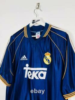 Real Madrid 1998/1999 Third Football Shirt Soccer Jersey Roberto Carlos #3