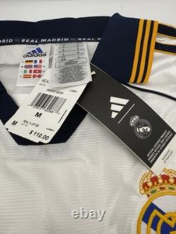 Real Madrid 1998-2000 Football Shirt/Soccer Jersey 2025 Adidas Reissue Size M