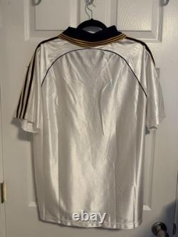 Real Madrid 1998-2000 Football Shirt/Soccer Jersey 2025 Adidas Reissue Size M
