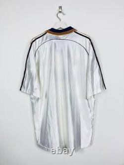Real Madrid 1998/2000 Home Football Shirt Soccer Jersey Adidas Teka Galacticos