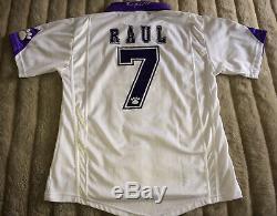Real Madrid 1998 Jersey Shirt Kelme RAUL #7 Size Medium Perfect condition