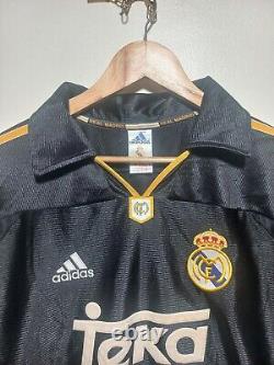 Real Madrid 1999 2000 Away Football Shirt Soccer Jersey Adidas Camiseta size M