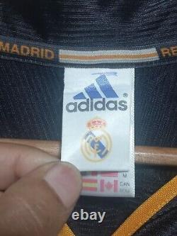 Real Madrid 1999 2000 Away Football Shirt Soccer Jersey Adidas Camiseta size M
