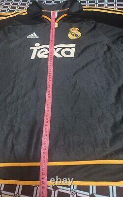 Real Madrid 1999 2000 Away Football Shirt Soccer Jersey Adidas Camiseta size M