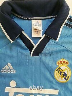 Real Madrid 1999 Soccer Jersey TEKA Football Shirt Adidas Camiseta Size L