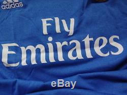 Real Madrid #19 Modric 100% Original Jersey Shirt 2013/14 Away L BNWT