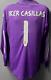 Real Madrid #1 Iker Casillas GK Adidas Soccer Jersey Men's SZ L Purple Used