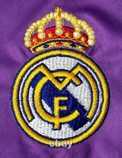 Real Madrid #1 Iker Casillas GK Adidas Soccer Jersey Men's SZ L Purple Used