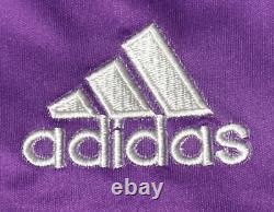 Real Madrid #1 Iker Casillas GK Adidas Soccer Jersey Men's SZ L Purple Used
