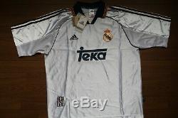 Real Madrid 2000 100% Original Jersey Shirt L NWT Europe Champion NWT Rare 437