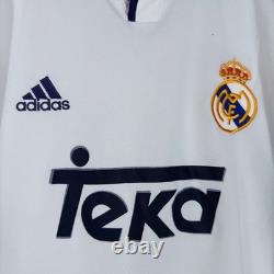 Real Madrid 2000 2001 Home Football Soccer Jersey Adidas 685331 #7 Raul Adidas