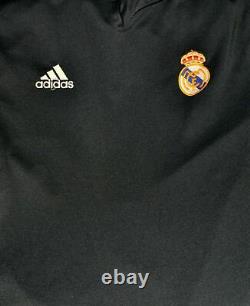 Real Madrid 2001/2002 Away Football Shirt Jersey #8 Mcmanaman Adidas Size M