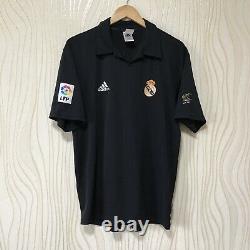 Real Madrid 2001 2002 Away Football Shirt Soccer Jersey Adidas Figo #10