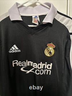 Real Madrid 2001/2002 Away Jersey Large