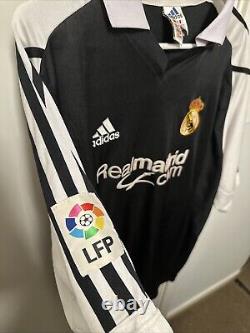 Real Madrid 2001/2002 Away Jersey Large