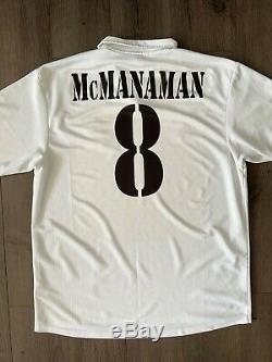 Real Madrid 2001 2002 La Liga McManaman Match Worn Shirt Jersey Camiseta