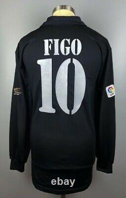 Real Madrid 2002 2003 FIGO Match Shirt Camiseta Jersey