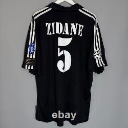 Real Madrid 2002/2003 Home Shirt Jersey Adidas Size XL Centenary #3 R. Carlos
