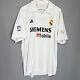 Real Madrid 2002/2003 Home Shirt Jersey Adidas Size XL Centenary #3 R. Carlos
