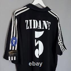 Real Madrid 2002/2003 Home Shirt Jersey Adidas Size XL Centenary #3 R. Carlos