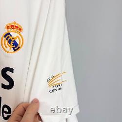 Real Madrid 2002/2003 Home Shirt Jersey Adidas Size XL Centenary #3 R. Carlos