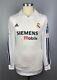 Real Madrid 2002 2003 Zinedine Zidane Player Shirt Jersey Camiseta size L