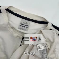 Real Madrid 2003/2004 Home ORIGINAL Adidas VTG Rare Soccer Jersey (L)