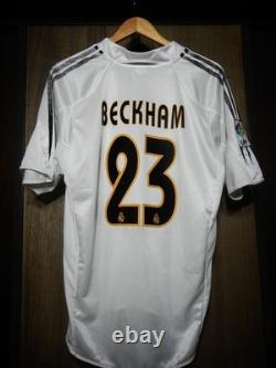 Real Madrid 2004/05 Home Jersey David Beckham #23 Medium (MPN AJF003)