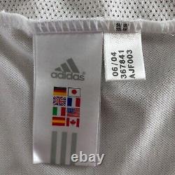 Real Madrid 2004/05 Home Soccer Jersey Large David Beckham Adidas Camiseta VTG