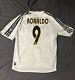 Real Madrid 2004/05 Ronaldo Nazario Champions League Official Jersey Size S