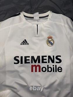 Real Madrid 2004/05 Ronaldo Nazario Champions League Official Jersey Size S