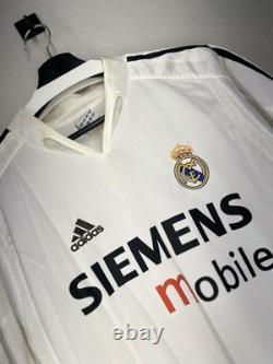 Real Madrid 2004 2005 Home Football Shirt Soccer Jersey Adidas 367841 23 Beckham