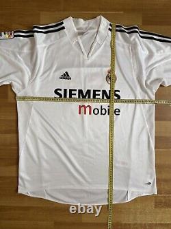 Real Madrid 2004 2005 Home Football Shirt Soccer Jersey Adidas 367841 Beckham L