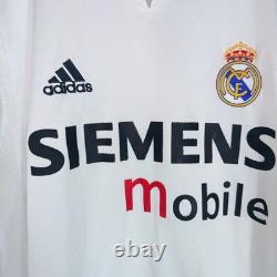 Real Madrid 2004 2005 Home Football Shirt Soccer Jersey Adidas 367842 23 Beckham
