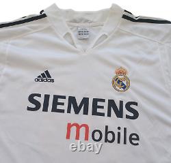 Real Madrid 2004 2005 Home football Adidas shirt #23 Beckham Size 2XL