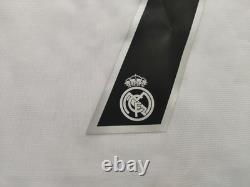 Real Madrid 2005/2006 Champions League #9 Ronaldo jersey adidas white XL