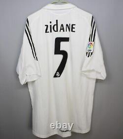 Real Madrid 2005 2006 Home Football Shirt Soccer Jersey Adidas