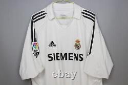 Real Madrid 2005 2006 Home Football Shirt Soccer Jersey Adidas