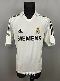 Real Madrid 2005 2006 Ronaldo Home Shirt Football Soccer Adidas Jersey Size L