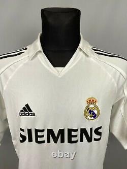 Real Madrid 2005 2006 Ronaldo Home Shirt Football Soccer Adidas Jersey Size L